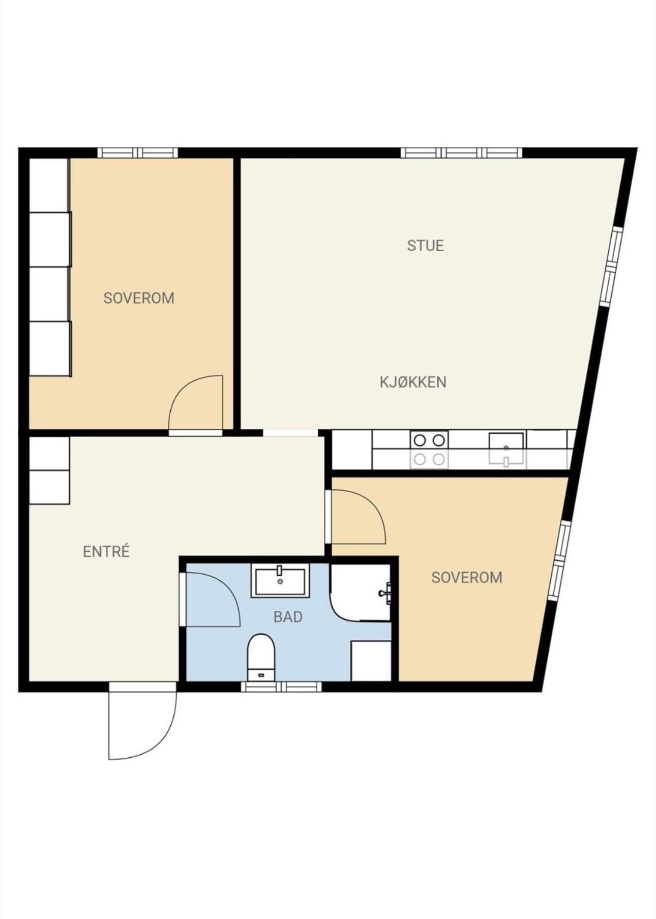 A Place To Stay Stavanger, Apartment 5 - Quality And Free Parking- Extérieur photo